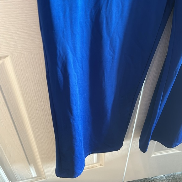 Royal blue jumpsuit. Size medium. - Picture 3 of 4